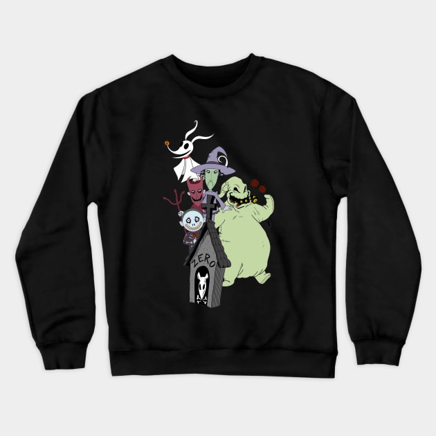 Nightmare Crewneck Sweatshirt by knightwatchpublishing